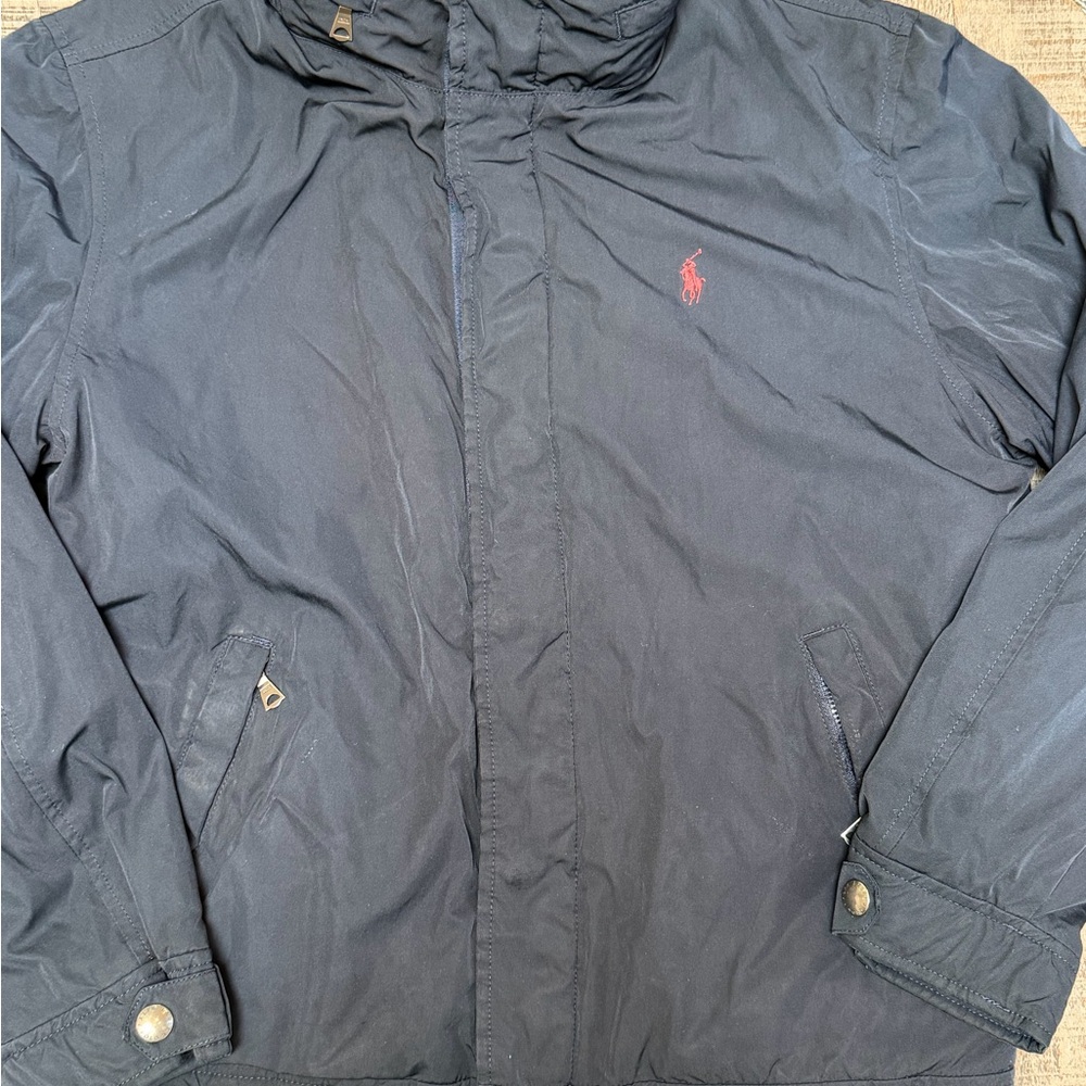 Polo Ralph Lauren Fleece-Lined Bomber Jacket – Men’s Medium – Early 2000s